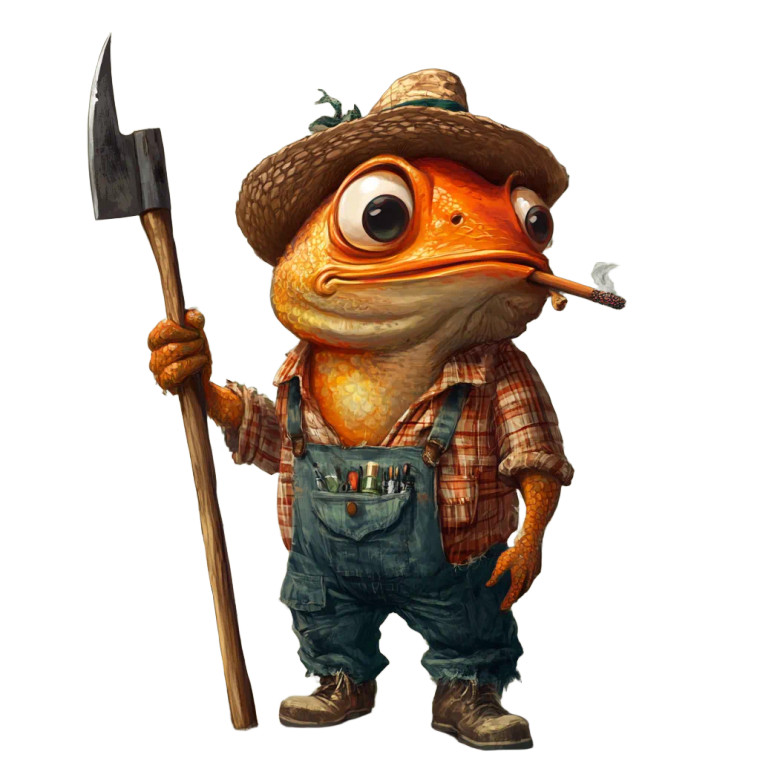 Hippie Fish Farmer Vinyl Car Decal Sticker – Waterproof & UV-Resistant 8" Hippie Fish Farmer Vinyl Car Decal Sticker – Waterproof & UV-Resistant 8"