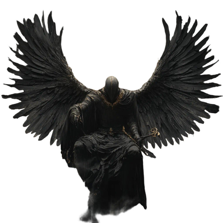 Dark Gods Vinyl Car Decal Sticker – Waterproof & UV-Resistant 8"