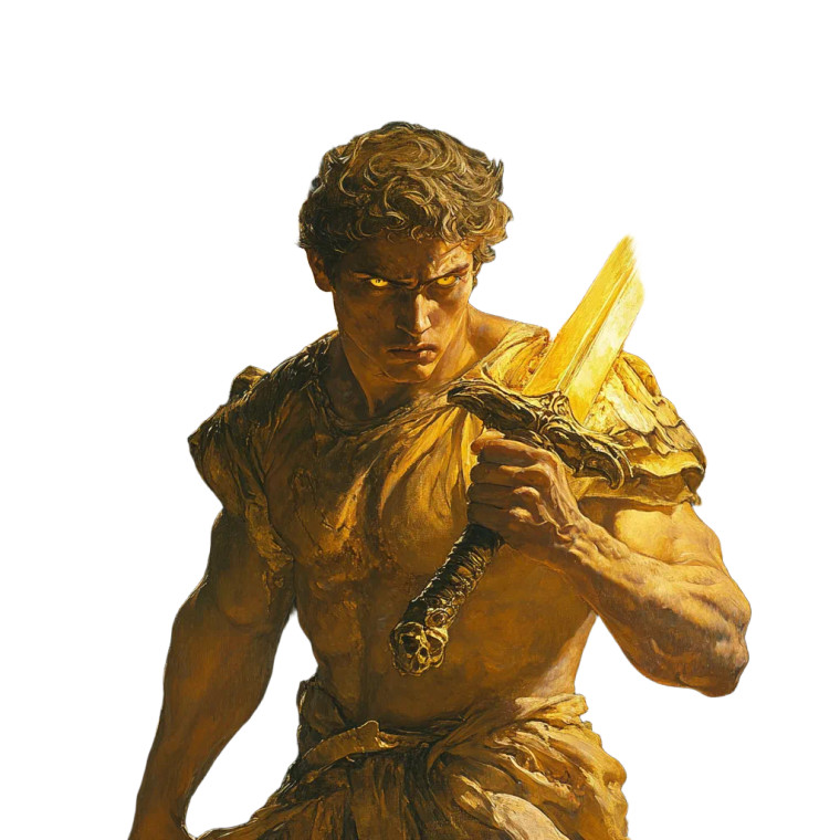 Wrathful Angel Vinyl Car Decal Sticker – Waterproof & UV-Resistant 8"