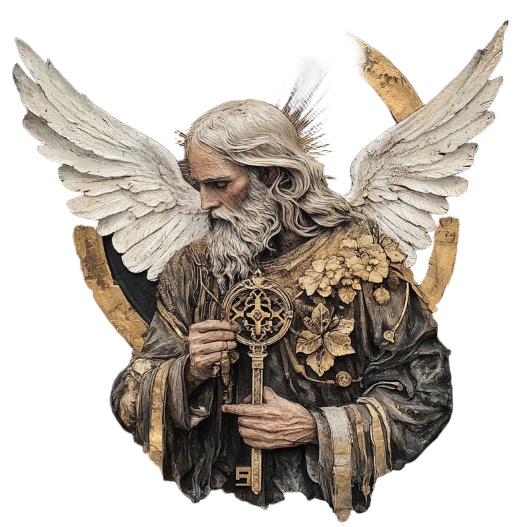 Key Vault Messiah Vinyl Car Decal Sticker – Waterproof & UV-Resistant 8"