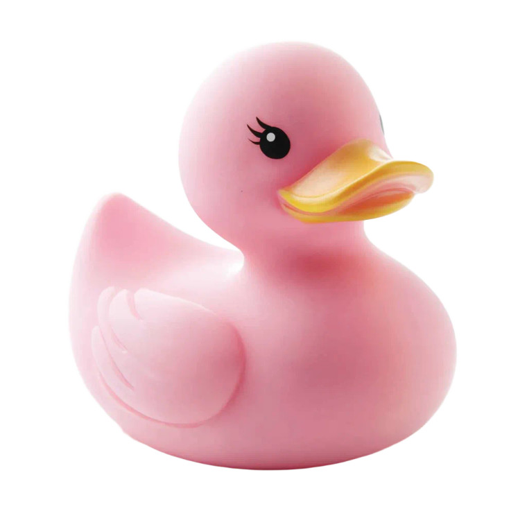 Pink Rubber Duck V7 Vinyl Car Decal Sticker – Waterproof & UV-Resistant 8"