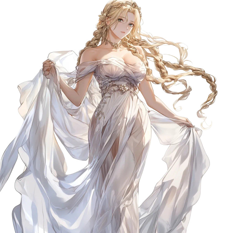 Anime Giantess Character Vinyl Car Decal Sticker – Waterproof & UV-Resistant 8"