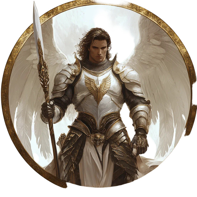 Angel Of Judgement Vinyl Car Decal Sticker – Waterproof & UV-Resistant 8"