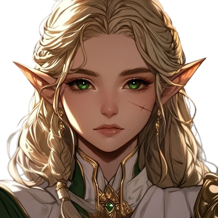 Golden-Haired Elf Vinyl Car Decal Sticker – Waterproof & UV-Resistant 8" Golden-Haired Elf Vinyl Car Decal Sticker – Waterproof & UV-Resistant 8"