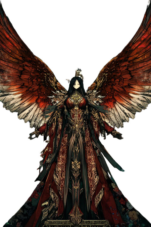 Elden Ring Goddess V2 Vinyl Car Decal Sticker – Waterproof & UV-Resistant 8"