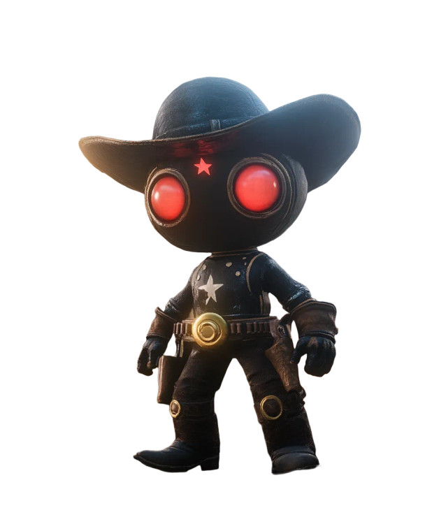 Astro Bot Rdr2 Vinyl Car Decal Sticker – Waterproof & UV-Resistant 8"