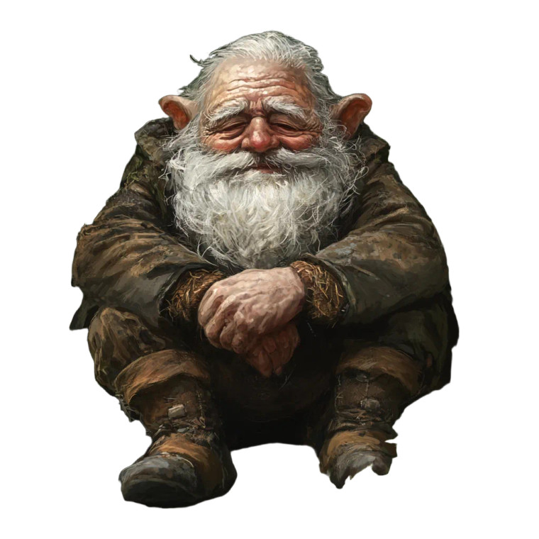 Dwarf Grandpa Vinyl Car Decal Sticker – Waterproof & UV-Resistant 8"