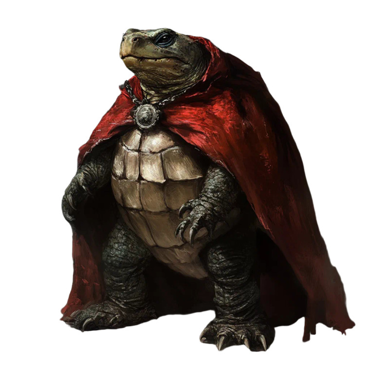 Vampire Turtle Vinyl Car Decal Sticker – Waterproof & UV-Resistant 8"