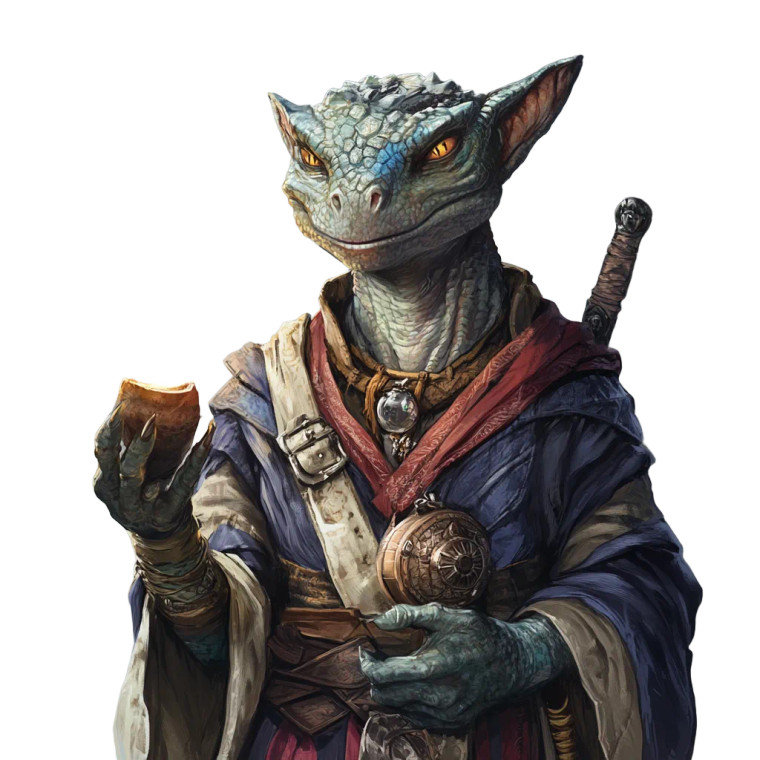 Kobold Sorcerer Vinyl Car Decal Sticker – Waterproof & UV-Resistant 8"