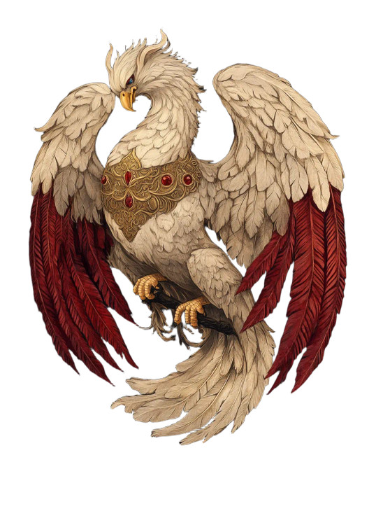 Gryphon Castlecore Tapestry Vinyl Car Decal Sticker – Waterproof & UV-Resistant 8"