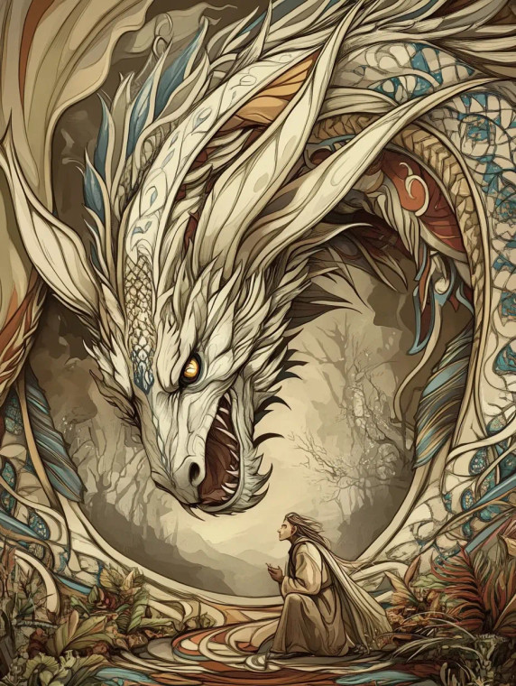 Smaug And Bilbo Vinyl Car Decal Sticker – Waterproof & UV-Resistant 8"