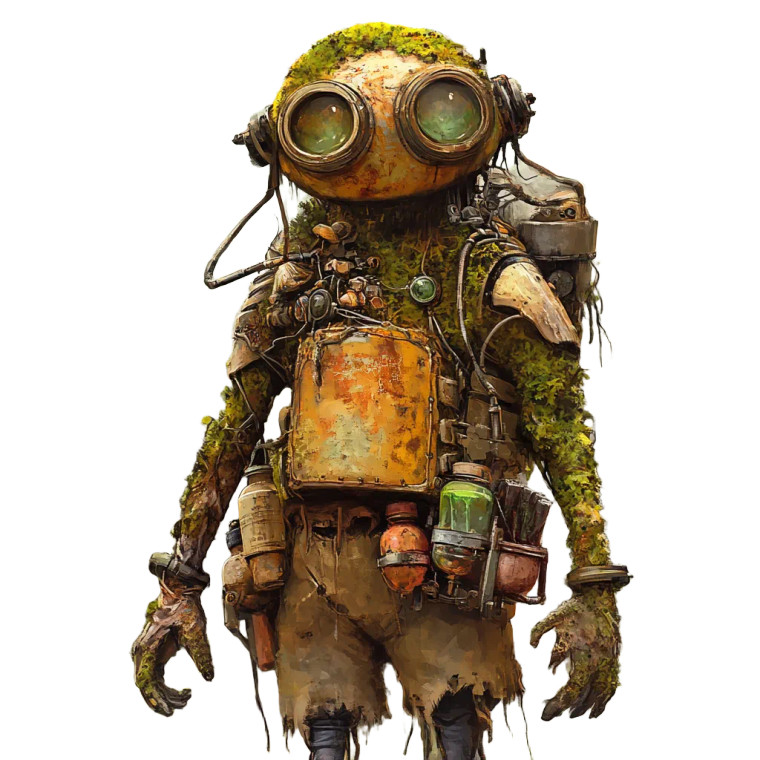 Friendly Alien Android Vinyl Car Decal Sticker – Waterproof & UV-Resistant 8"