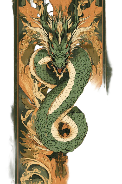 D&D Dragon Banner Vinyl Car Decal Sticker – Waterproof & UV-Resistant 8"