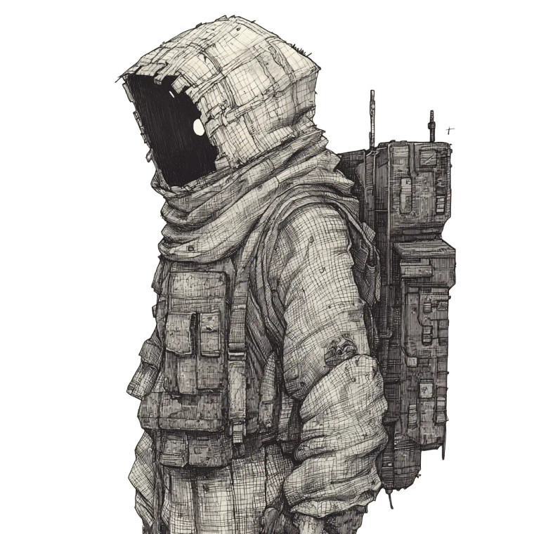 Pixel Character Art Vinyl Car Decal Sticker – Waterproof & UV-Resistant 8"