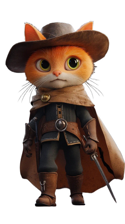 Medieval Cat Adventurer Vinyl Car Decal Sticker – Waterproof & UV-Resistant 8"