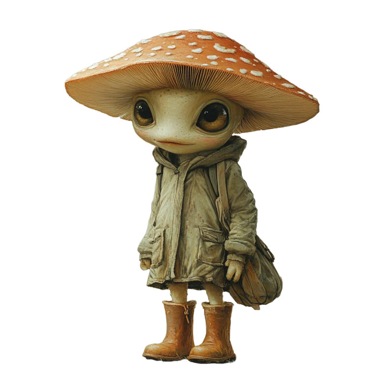 Cute Alien V4 Vinyl Car Decal Sticker – Waterproof & UV-Resistant 8"