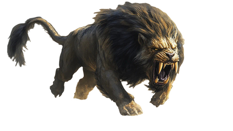 Fierce Wilderness Beast Vinyl Car Decal Sticker – Waterproof & UV-Resistant 8"