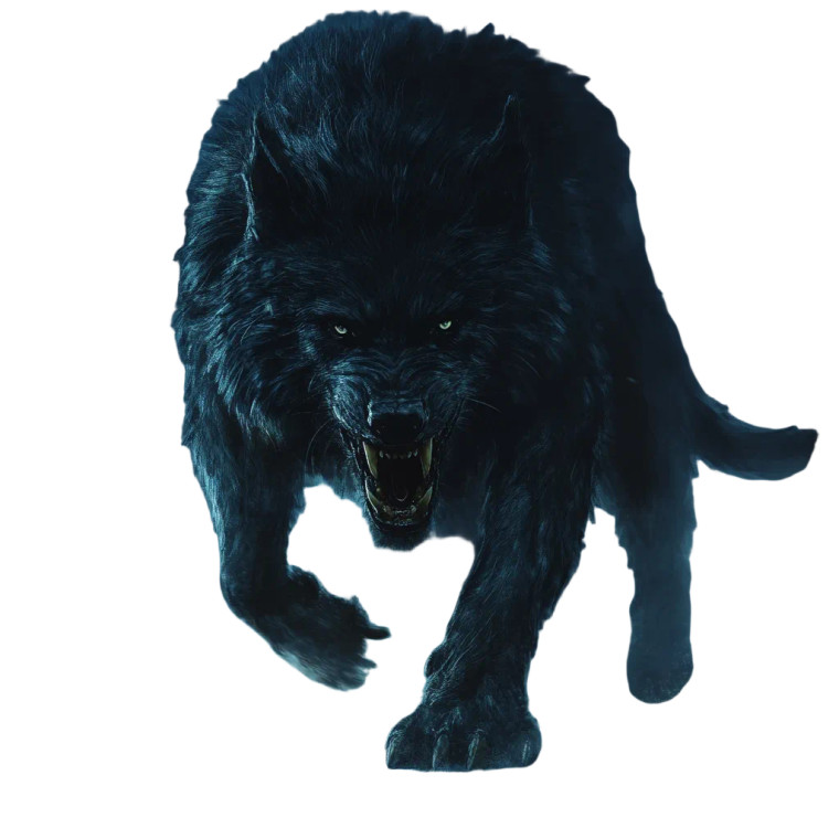 Ferocious Warg Vinyl Car Decal Sticker – Waterproof & UV-Resistant 8"