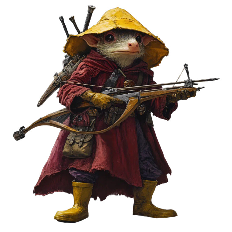 Kobold Adventurer Vinyl Car Decal Sticker – Waterproof & UV-Resistant 8"