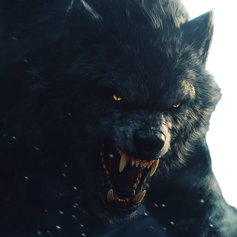 Werewolf Vs Vampire Vinyl Car Decal Sticker – Waterproof & UV-Resistant 8"