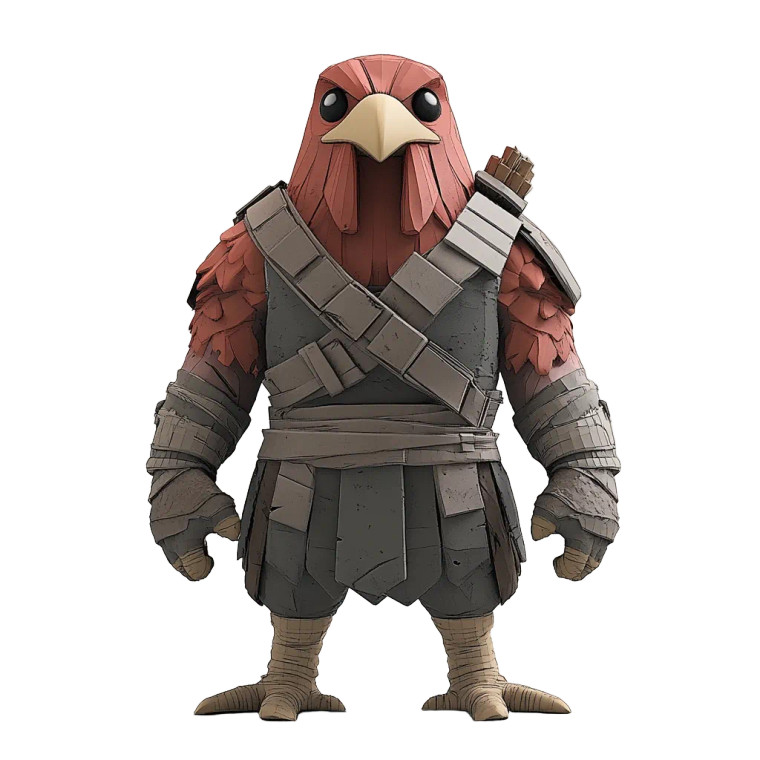 Warrior Rooster Cartoon Vinyl Car Decal Sticker – Waterproof & UV-Resistant 8" Warrior Rooster Cartoon Vinyl Car Decal Sticker – Waterproof & UV-Resistant 8"