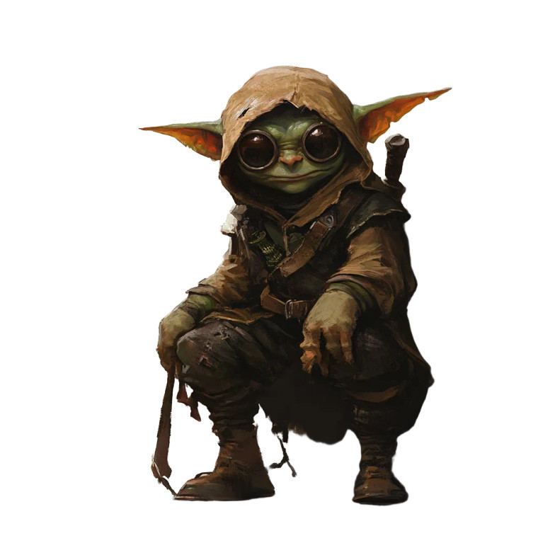 Goblin Thief Vinyl Car Decal Sticker – Waterproof & UV-Resistant 8"