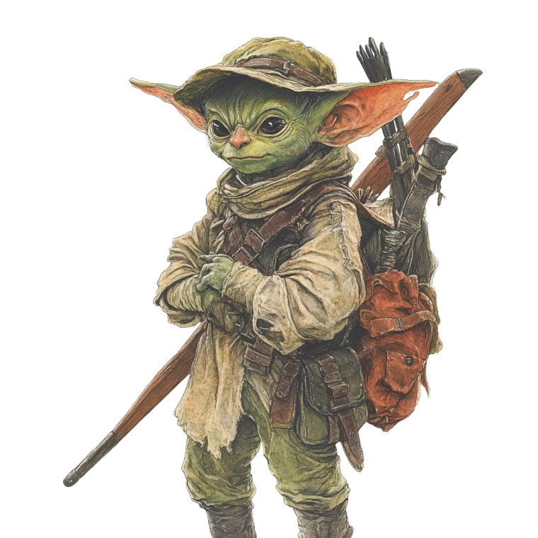 Ghibli Goblin Ranger Vinyl Car Decal Sticker – Waterproof & UV-Resistant 8"