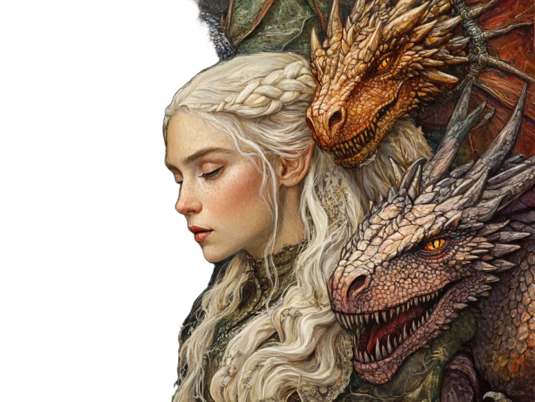 Mother Of Dragons V4 Vinyl Car Decal Sticker – Waterproof & UV-Resistant 8"