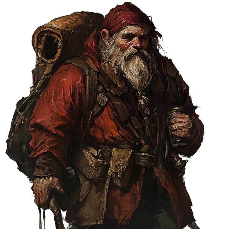 Dwarf Explorer V2 Vinyl Car Decal Sticker – Waterproof & UV-Resistant 8"
