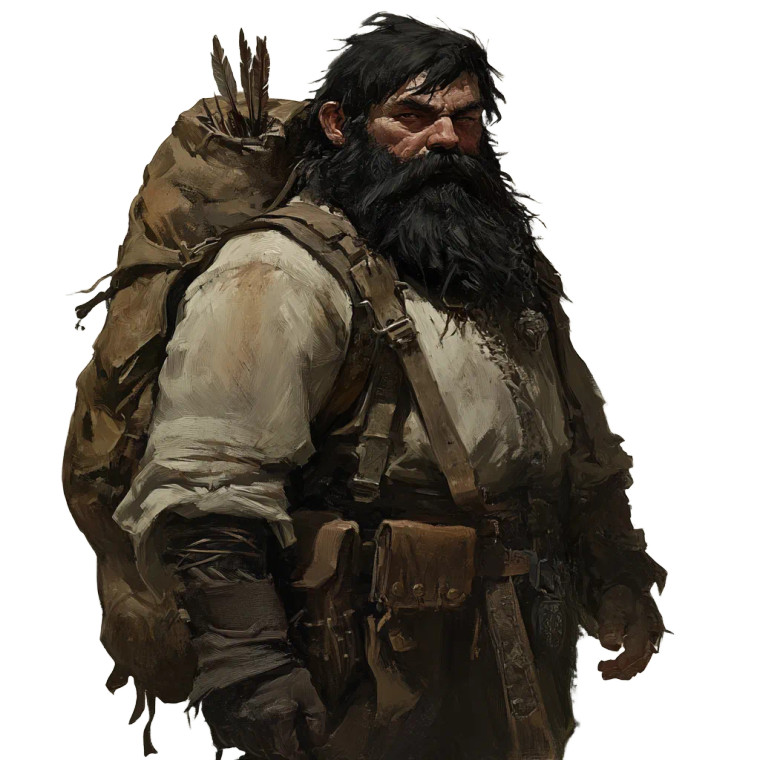 Treasure Hunting Dwarf Vinyl Car Decal Sticker – Waterproof & UV-Resistant 8"