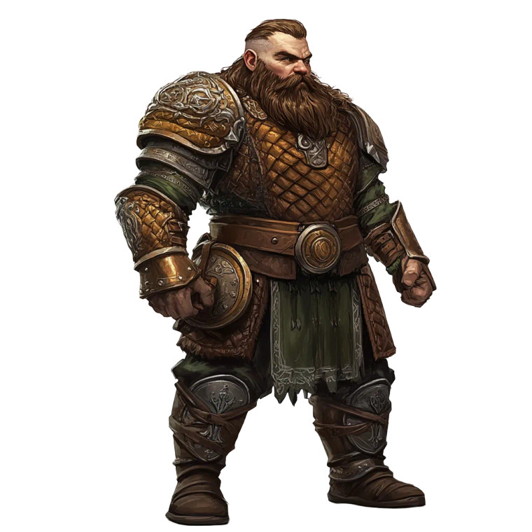 Dwarf Guard Concept Vinyl Car Decal Sticker – Waterproof & UV-Resistant 8"