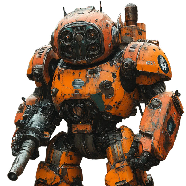 Mecha Robot Transformer Vinyl Car Decal Sticker – Waterproof & UV-Resistant 8"