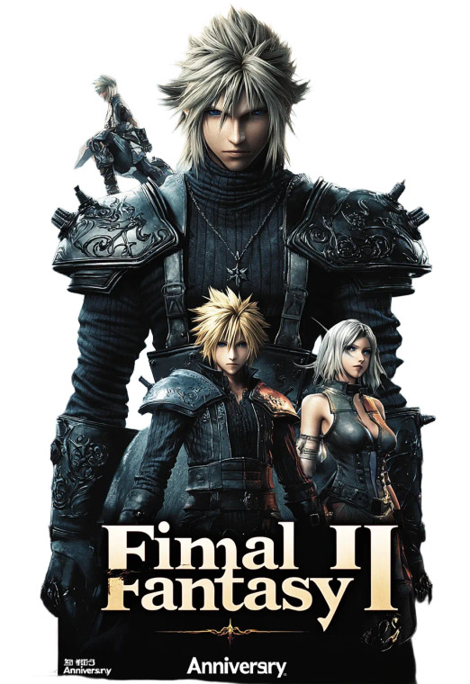 Final Fantasy Ii Cover Vinyl Car Decal Sticker – Waterproof & UV-Resistant 8"