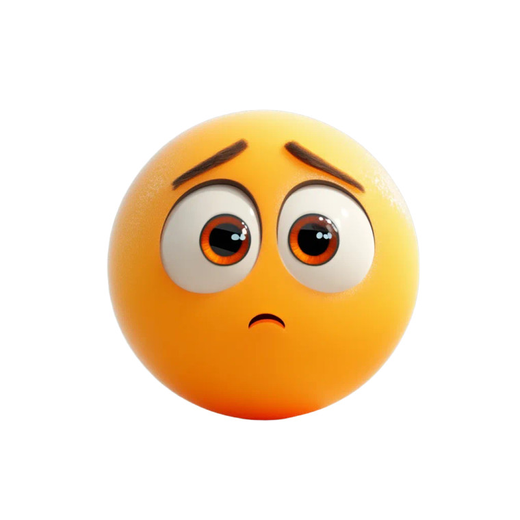 Rolling Eye Emoji Vinyl Car Decal Sticker – Waterproof & UV-Resistant 8"