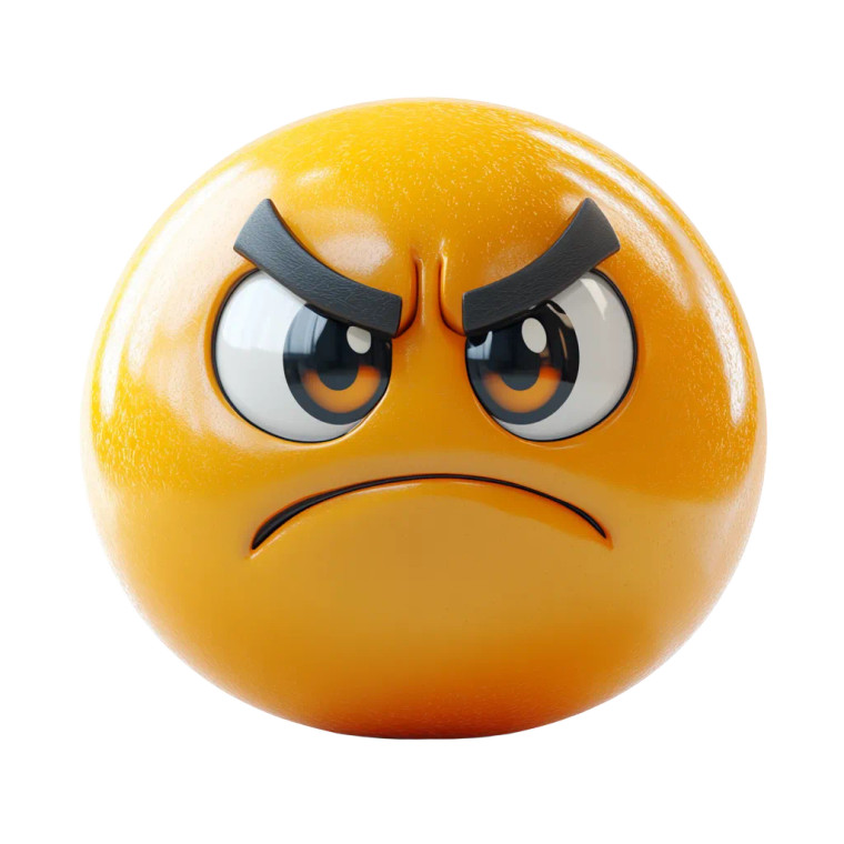 Emotion Cartoon Icon Vinyl Car Decal Sticker – Waterproof & UV-Resistant 8"