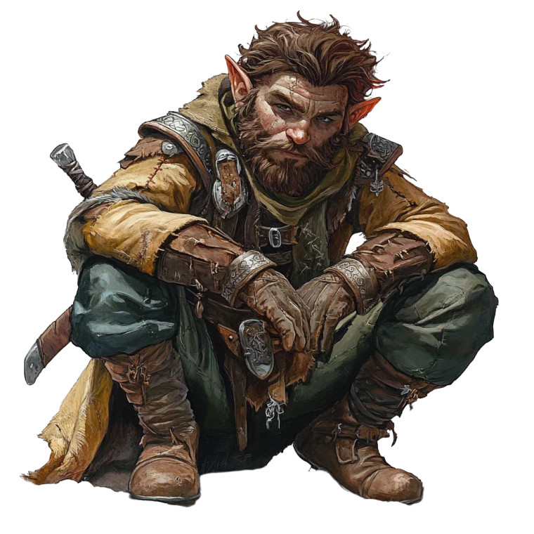 Gnome Rogue V2 Vinyl Car Decal Sticker – Waterproof & UV-Resistant 8"