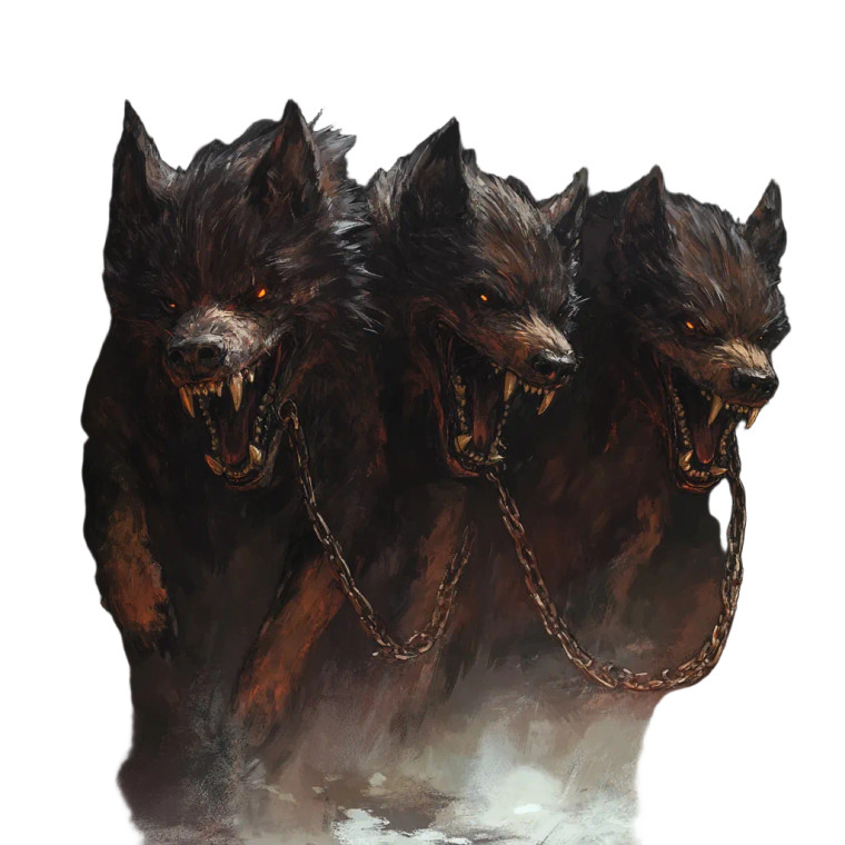 Cerberus V4 Vinyl Car Decal Sticker – Waterproof & UV-Resistant 8"