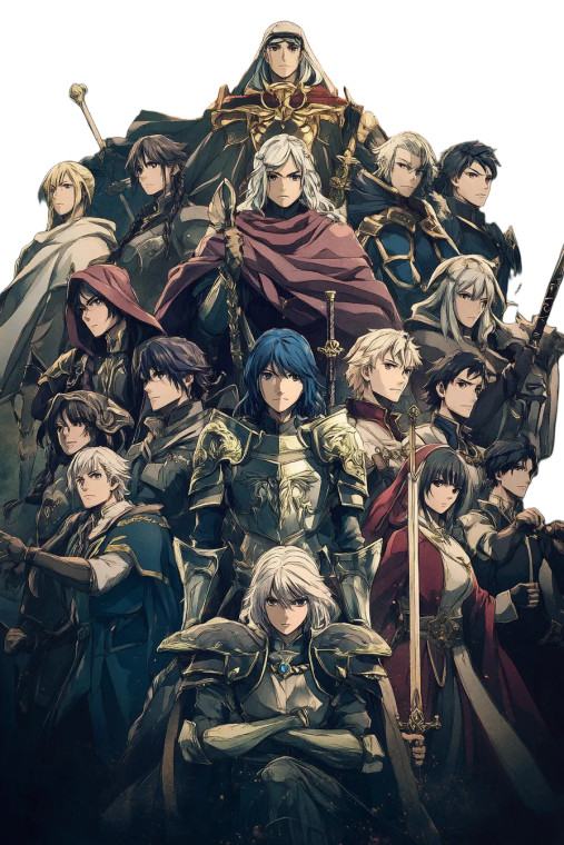 Fire Emblem Awakening Vinyl Car Decal Sticker – Waterproof & UV-Resistant 8"