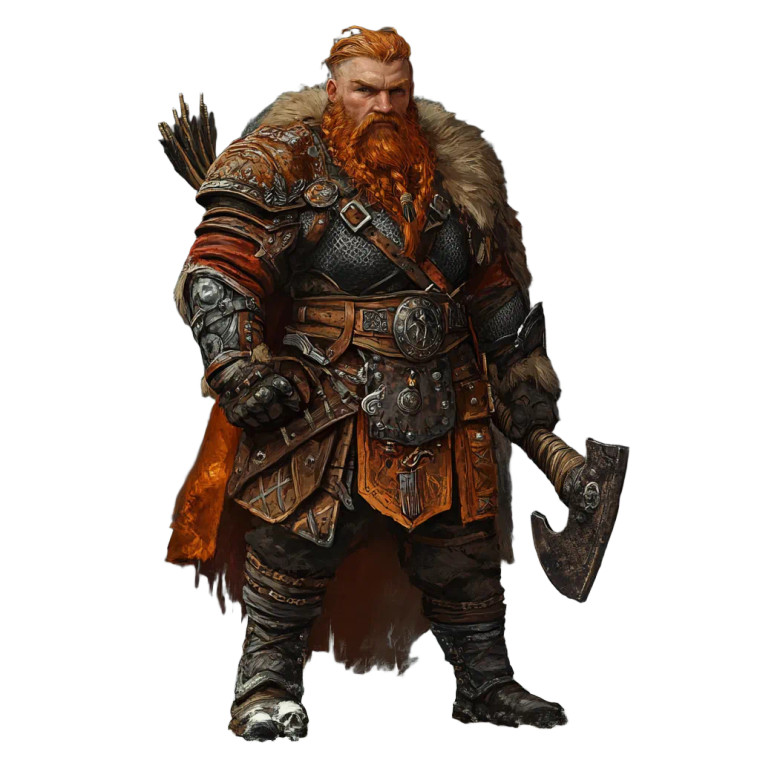 Dwarf Hunter V2 Vinyl Car Decal Sticker – Waterproof & UV-Resistant 8"