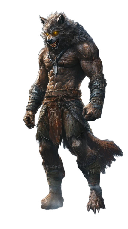 Wolf Warrior Hybrid Vinyl Car Decal Sticker – Waterproof & UV-Resistant 8"