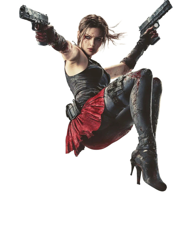 Resident Evil 8 Vinyl Car Decal Sticker – Waterproof & UV-Resistant 8"