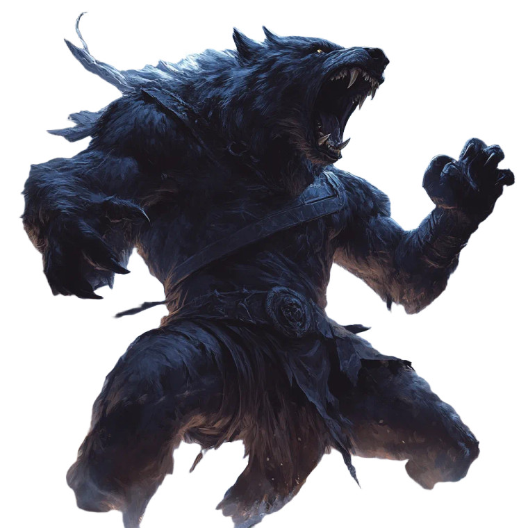 Evil Howling Werewolf Vinyl Car Decal Sticker – Waterproof & UV-Resistant 8"