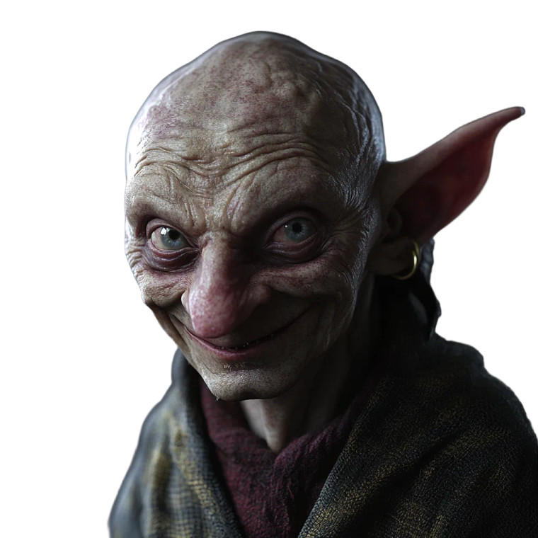 Malicious House-Elf Vinyl Car Decal Sticker – Waterproof & UV-Resistant 8"