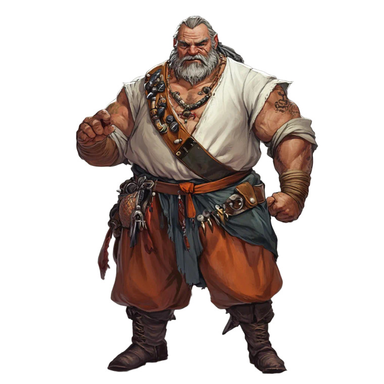 Fisherman Warrior Concept Vinyl Car Decal Sticker – Waterproof & UV-Resistant 8"