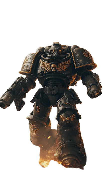 Iron Warriors Charge Vinyl Car Decal Sticker – Waterproof & UV-Resistant 8"