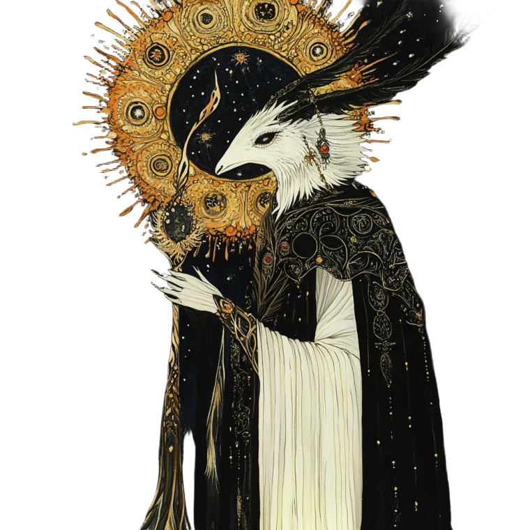 Tarot Card Vinyl Car Decal Sticker – Waterproof & UV-Resistant 8"