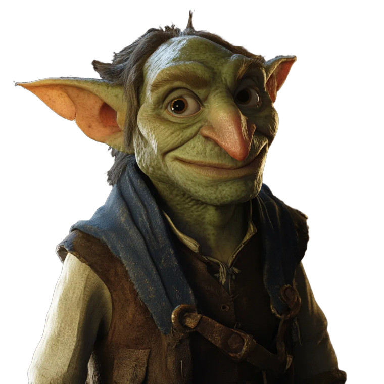 Animated Goblin Vinyl Car Decal Sticker – Waterproof & UV-Resistant 8"