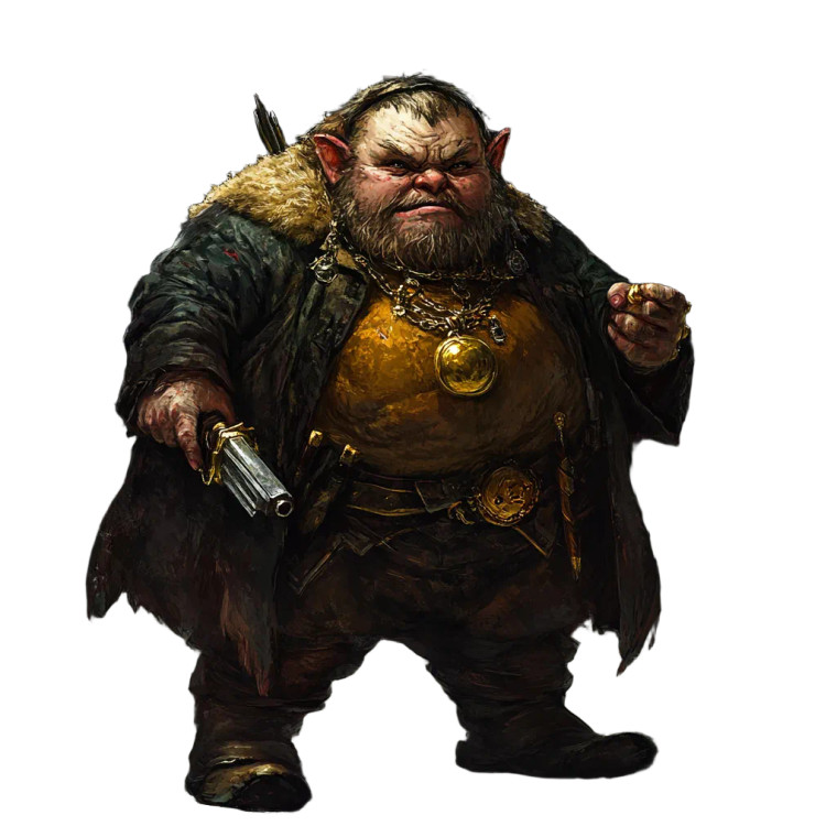 Dark Fantasy Halfling V2 Vinyl Car Decal Sticker – Waterproof & UV-Resistant 8"