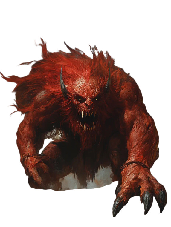 Red Monster Shrine Vinyl Car Decal Sticker – Waterproof & UV-Resistant 8"