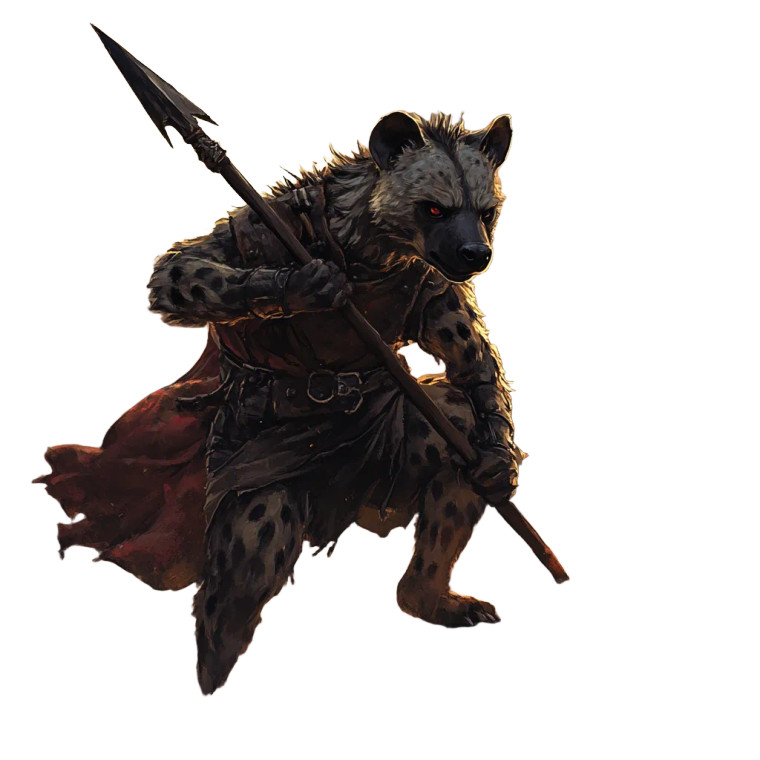 Hyena Warrior V3 Vinyl Car Decal Sticker – Waterproof & UV-Resistant 8"